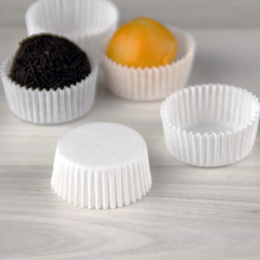 Капсулы ФАСОВКА белый круг (30х15мм) фасовка 100 шт.