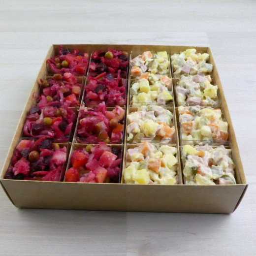 Коробка Пасифе 1 (200х200х50мм) крафт с ламинацией прозрачная крышка