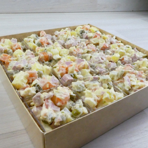 Коробка Пасифе 1 (200х200х50мм) крафт с ламинацией прозрачная крышка