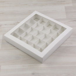 Коробка Гималия 25 конфет, белый