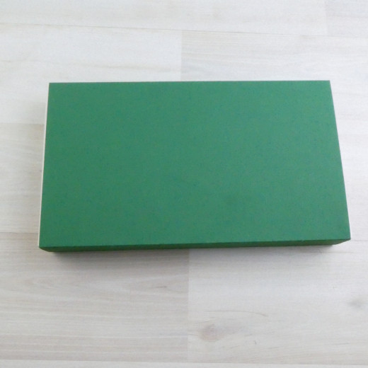 Коробка Этне 15 шубер новогодний зеленый