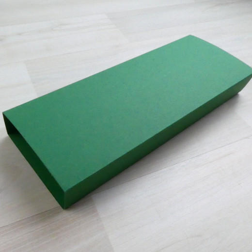 Коробка Этне 10 шубер новогодний зеленый