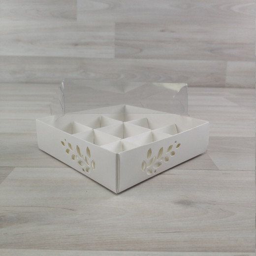 Коробка Имир 9 (120х120х30мм) без декора Премиум