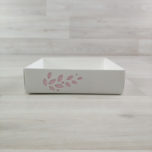 Коробка Имир 9 (120х120х30мм) без разделителей декор цветной