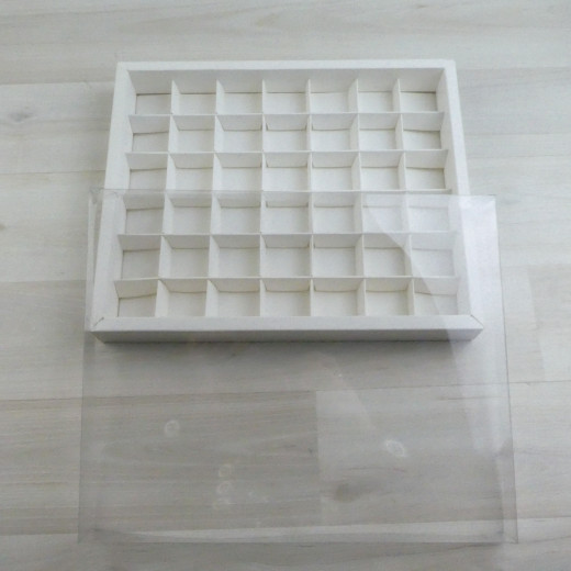 Коробка Дафнис 42 зеленый мох