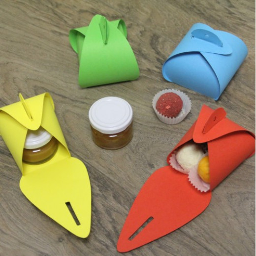 Коробка Леда желтый