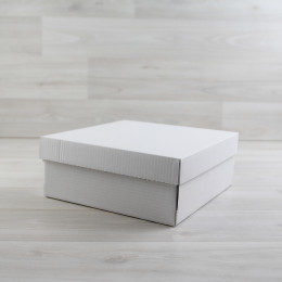 Коробка Бестла 4 двухсторонний белый МГК (200х200х80мм)