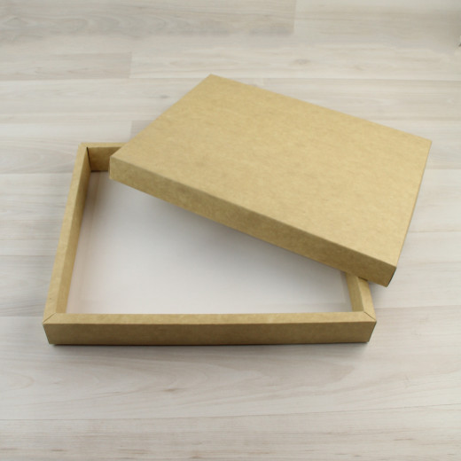 Коробка Элара 42 крафт без разделителей