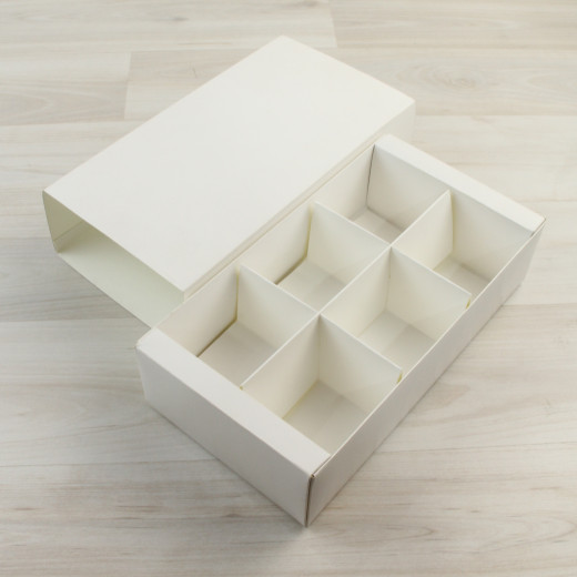 Коробка Эрида 7 (190х110х55мм) белый шубер белый