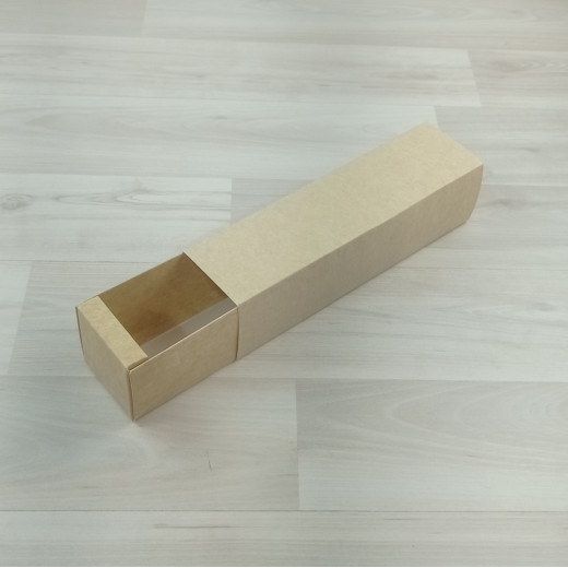 Коробка Эрида 3 (190х55х55мм) крафт шубер крафт