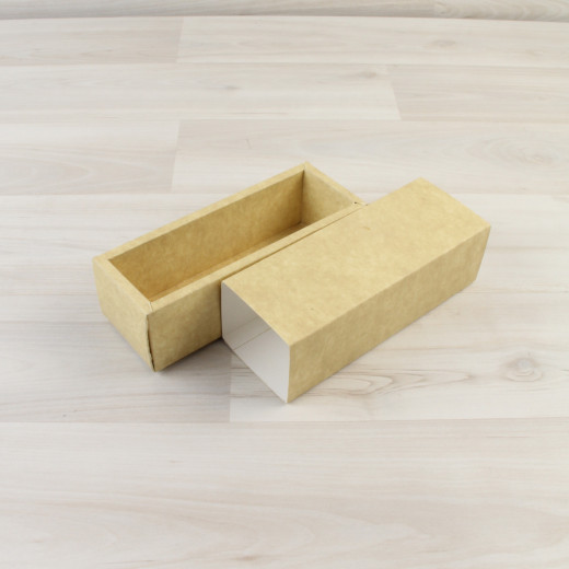 Коробка Эрида 1 (140х45х45мм) крафт шубер крафт