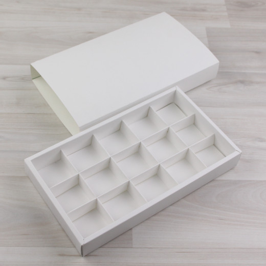 Коробка Этне 15 шубер белый