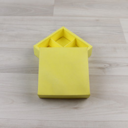 Коробка Нереида 4 лимонный