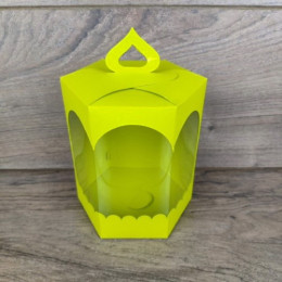 Коробка Кулич Малый лайм Коробка Кулич Малый лайм