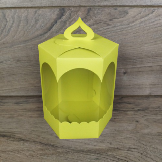 Коробка Кулич Малый фисташковый