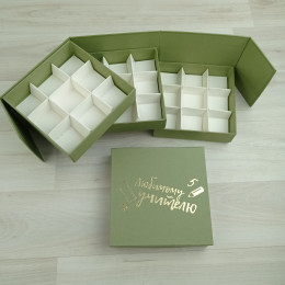 Коробка Мимас 1 эвкалипт 