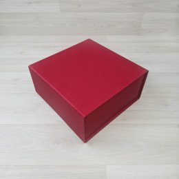 Коробка Мимас  7 красно-бежевый