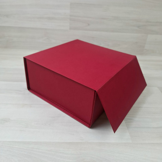 Коробка Мимас  7 красно-бежевый