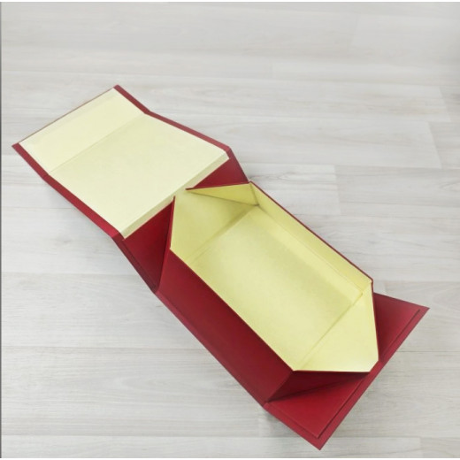 Коробка Мимас  7 красно-бежевый