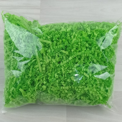 НАПОЛНИТЕЛЬ бумажный 50г Зеленое яблоко гофра