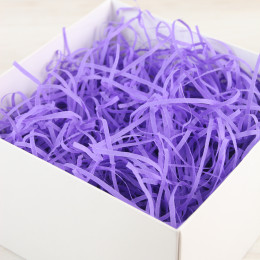 НАПОЛНИТЕЛЬ бумажный 50г Фиолетовый гладкий