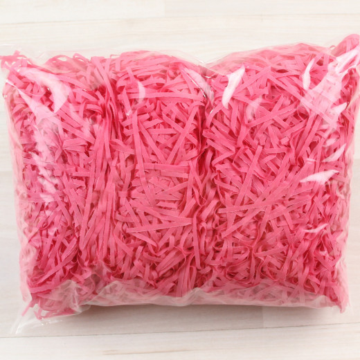 НАПОЛНИТЕЛЬ бумажный 50г Ярко-розовый гладкий