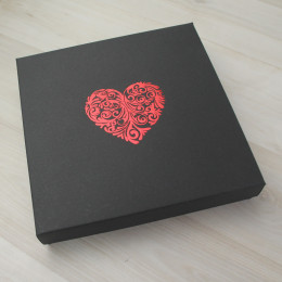 Тиснение "Сердце"