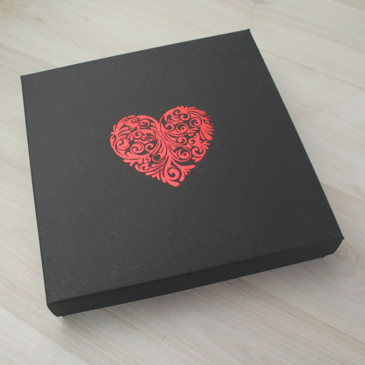 Тиснение "Сердце"