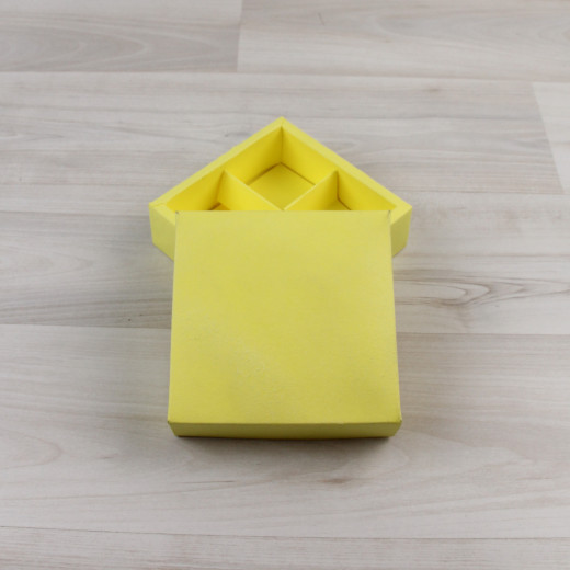 Коробка Нереида 4 лимонный