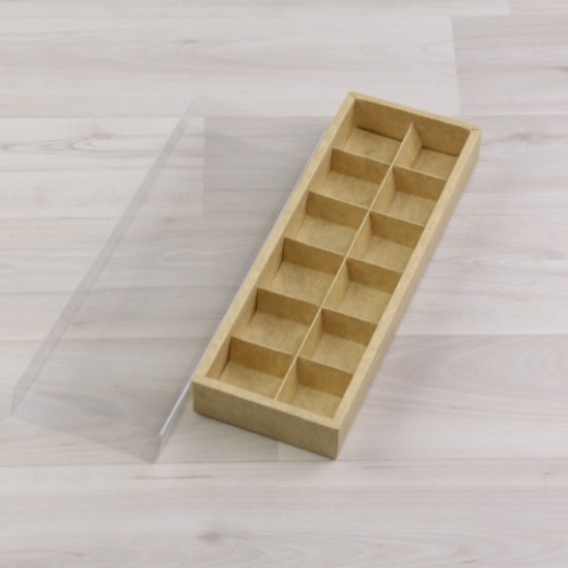 Коробка Несо 12 (2х6) с прозрачным шубером