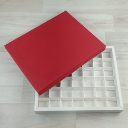 Коробка Паллена 42 красный