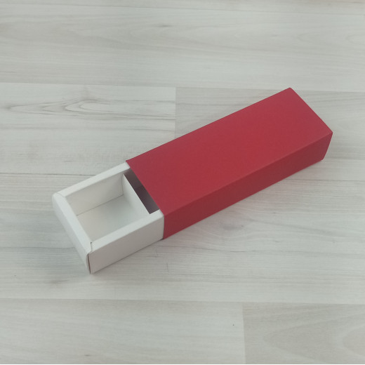 Коробка Этне 3 шубер красный