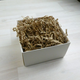 НАПОЛНИТЕЛЬ бумажный 50г темно-коричневый гофра