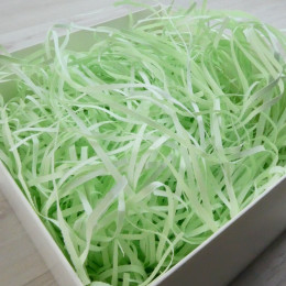 НАПОЛНИТЕЛЬ бумажный 50г салатовый гладкий