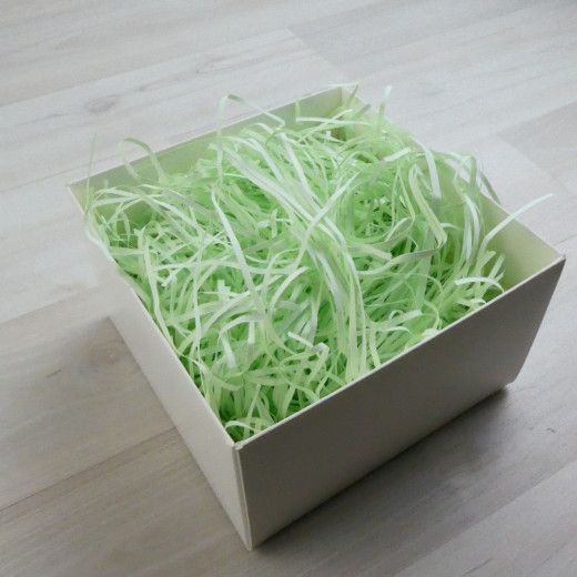 НАПОЛНИТЕЛЬ бумажный 50г салатовый гладкий