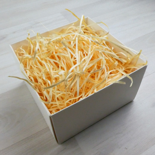 НАПОЛНИТЕЛЬ бумажный 50г персиковый гладкий