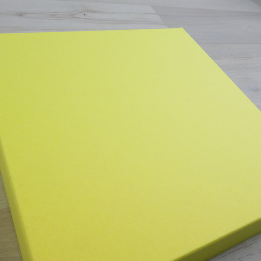 Коробка Дафнис 9 конфет, лимонный Оберон