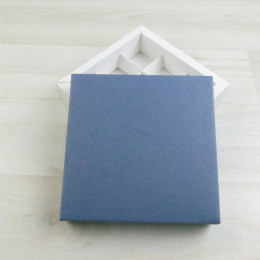 Коробка Паллена 9 конфет, синий гавана