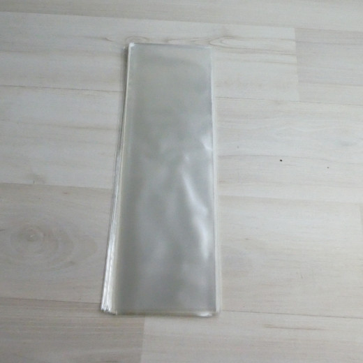 Пакет прозрачный 80х250мм для шоколадки Теба 002, 003, 007 (упаковка 50шт.)