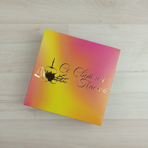 Коробка Паллена 9 коллекция Иллюзия тиснение 