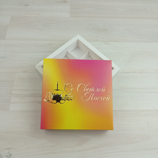 Коробка Паллена 9 коллекция Иллюзия тиснение 