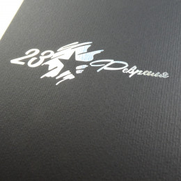 Коробка Паллена 9 черный с тиснением 