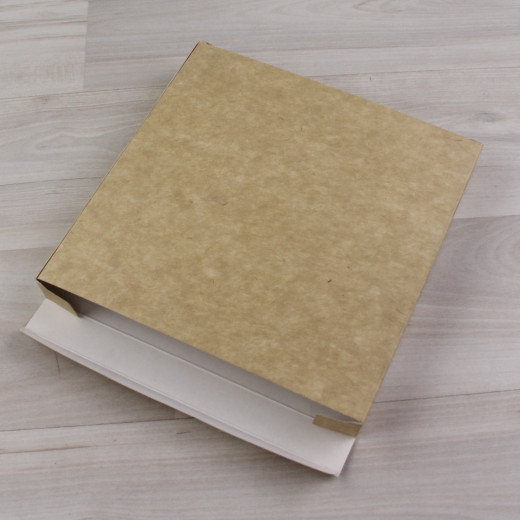 Коробка Теба 018 (160х160х20мм) крафт