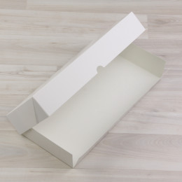 Коробка Тефия 3 для эклеров (320х140х50) белый