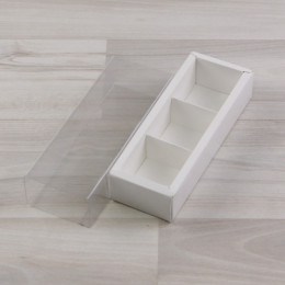 Коробка Карме 3 черный с прозрачным шубером